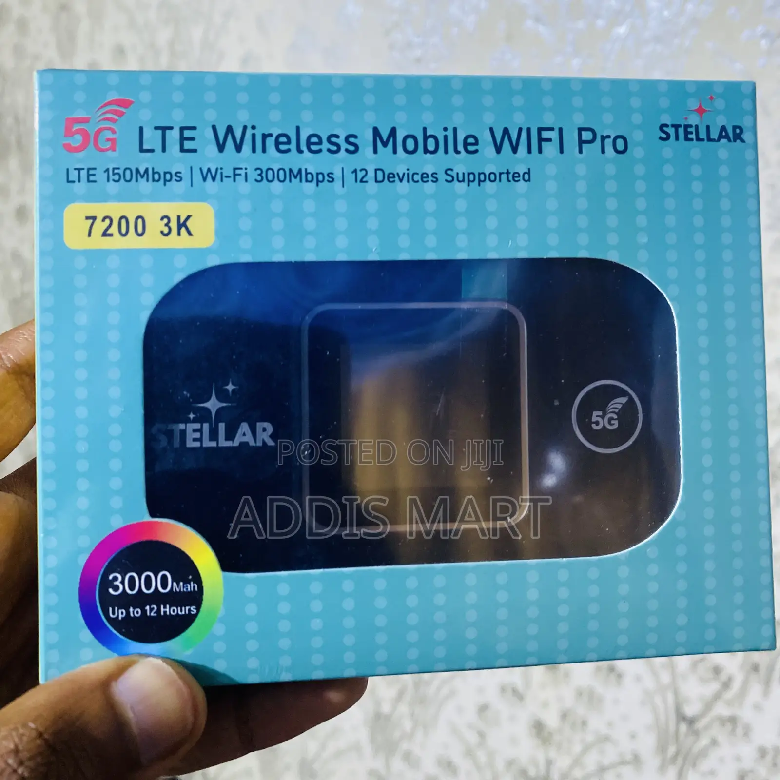 Portable Wi-Fi Router (ተንቀሳቃሽ ዋይፋይ ራውተር )