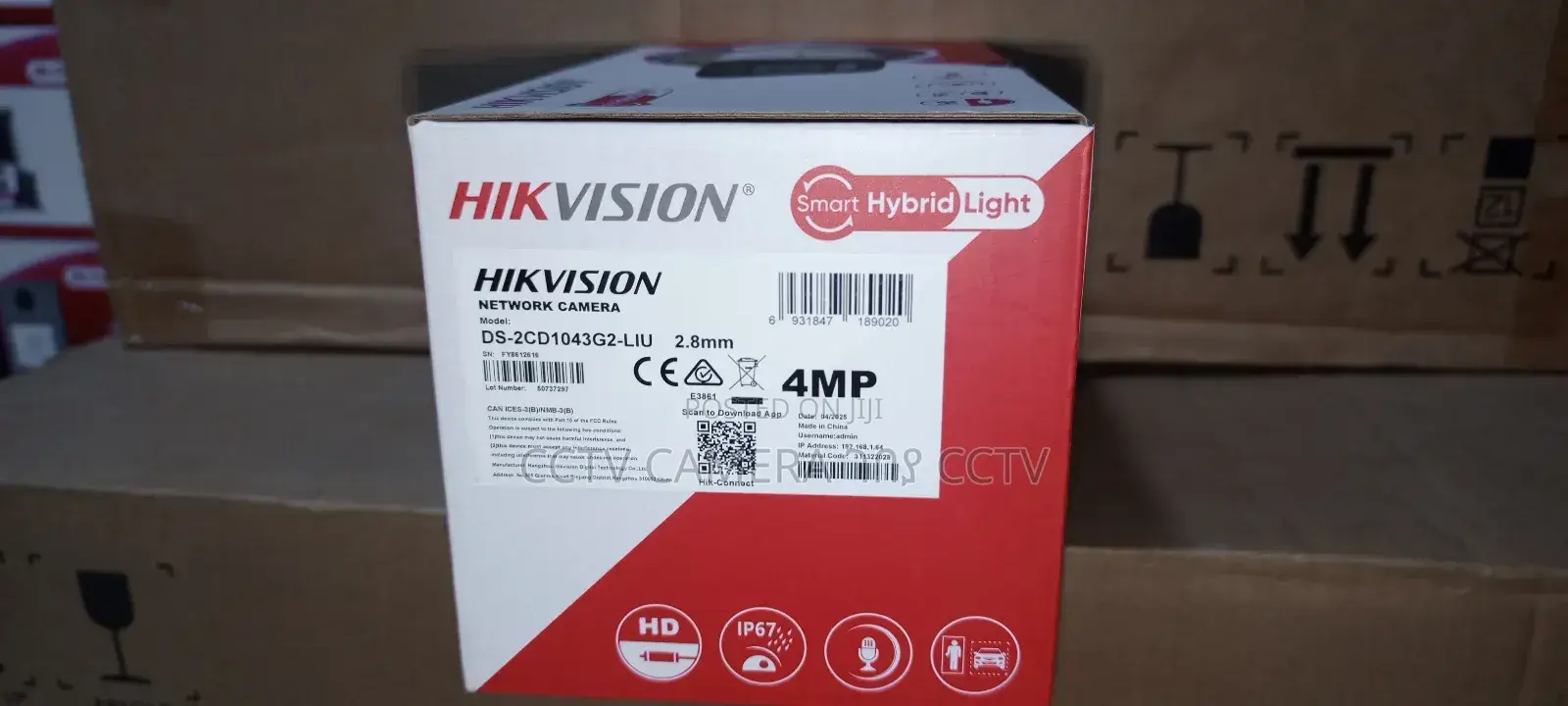 Hikvision Hybrid 4mp