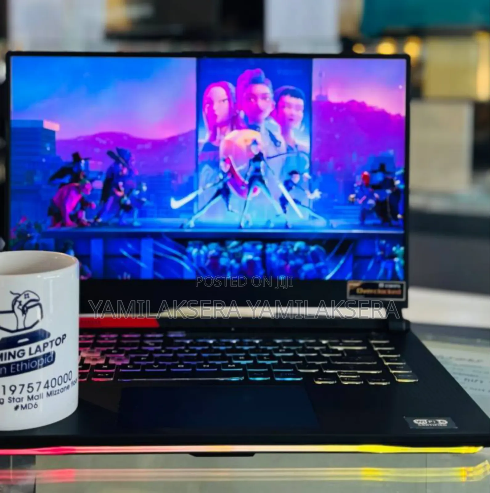 New Laptop Asus ROG Strix G15 16GB AMD Ryzen 9 SSD 512GB