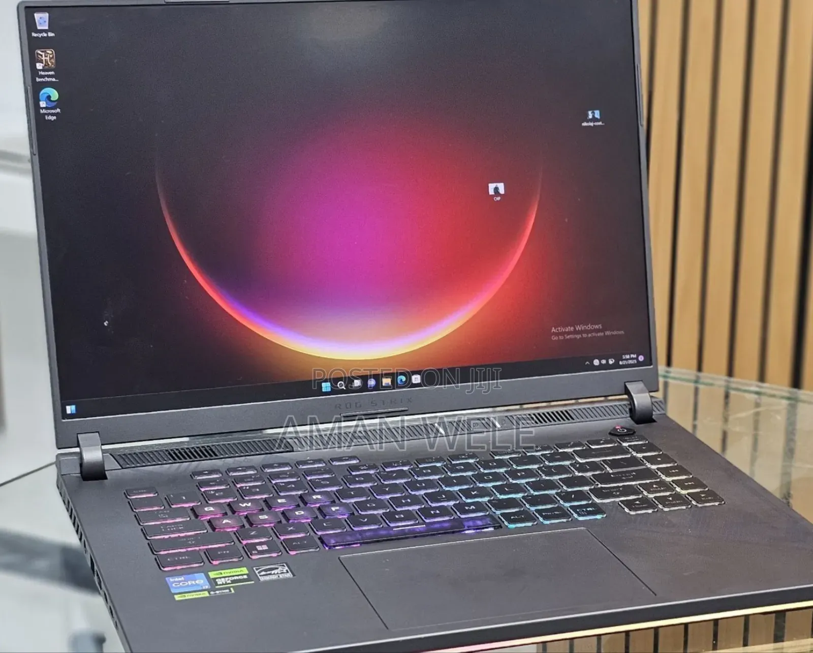 New Laptop Asus ROG Strix G16 G614 16GB Intel Core I7 SSD 512GB