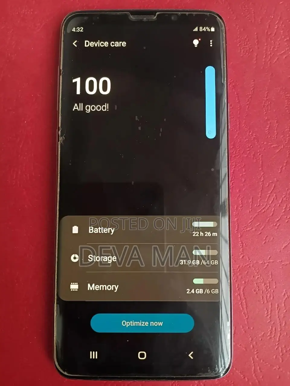 Samsung Galaxy S9 Plus 64 GB Gold