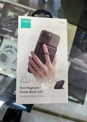 Photo - Joyroom 10,000 Mah Mini Magnetic Wireless Power Bank 15w