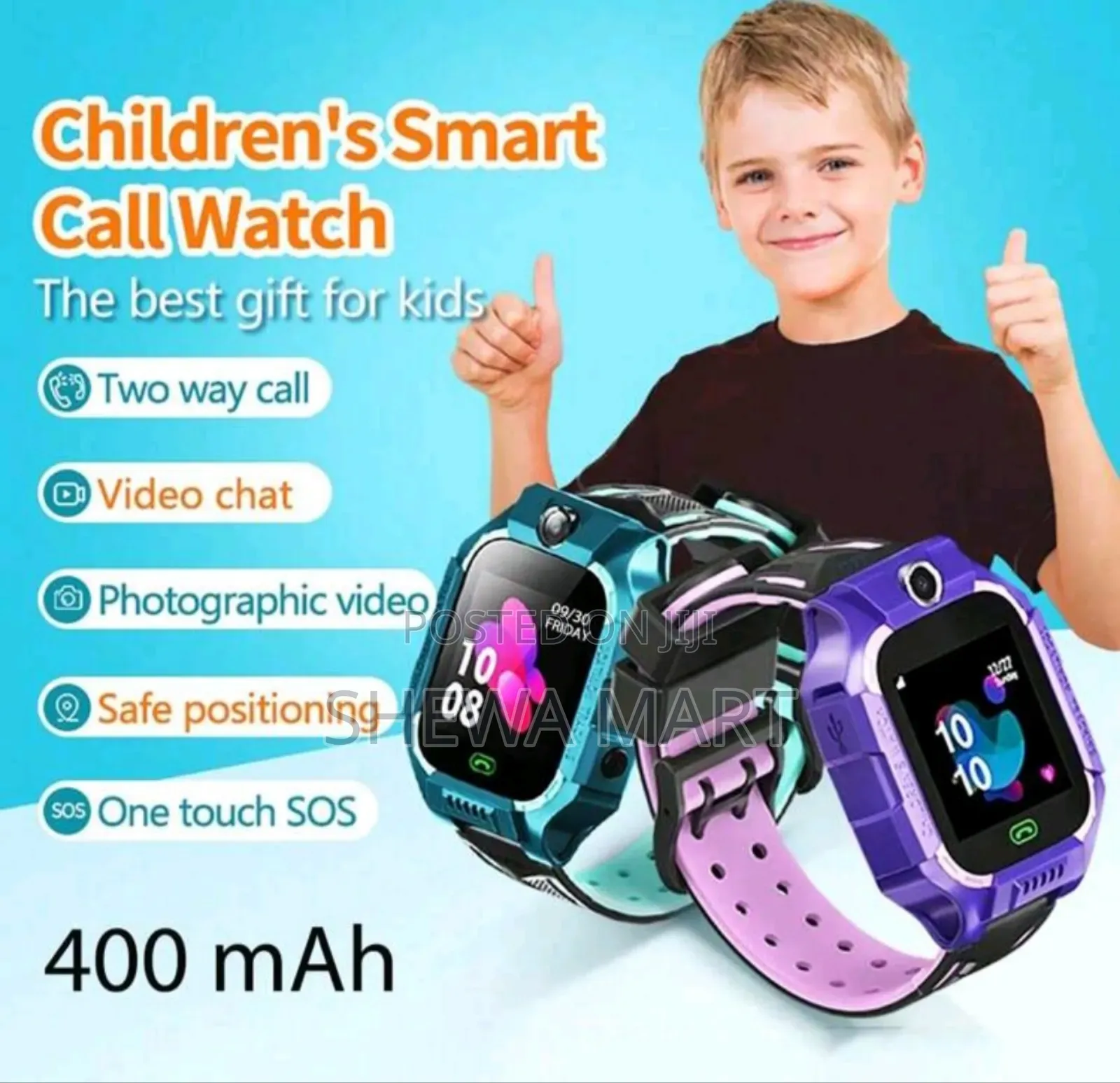 Kids GPS Smart Watch 2g Support Camera Phone for Children Boys Girls