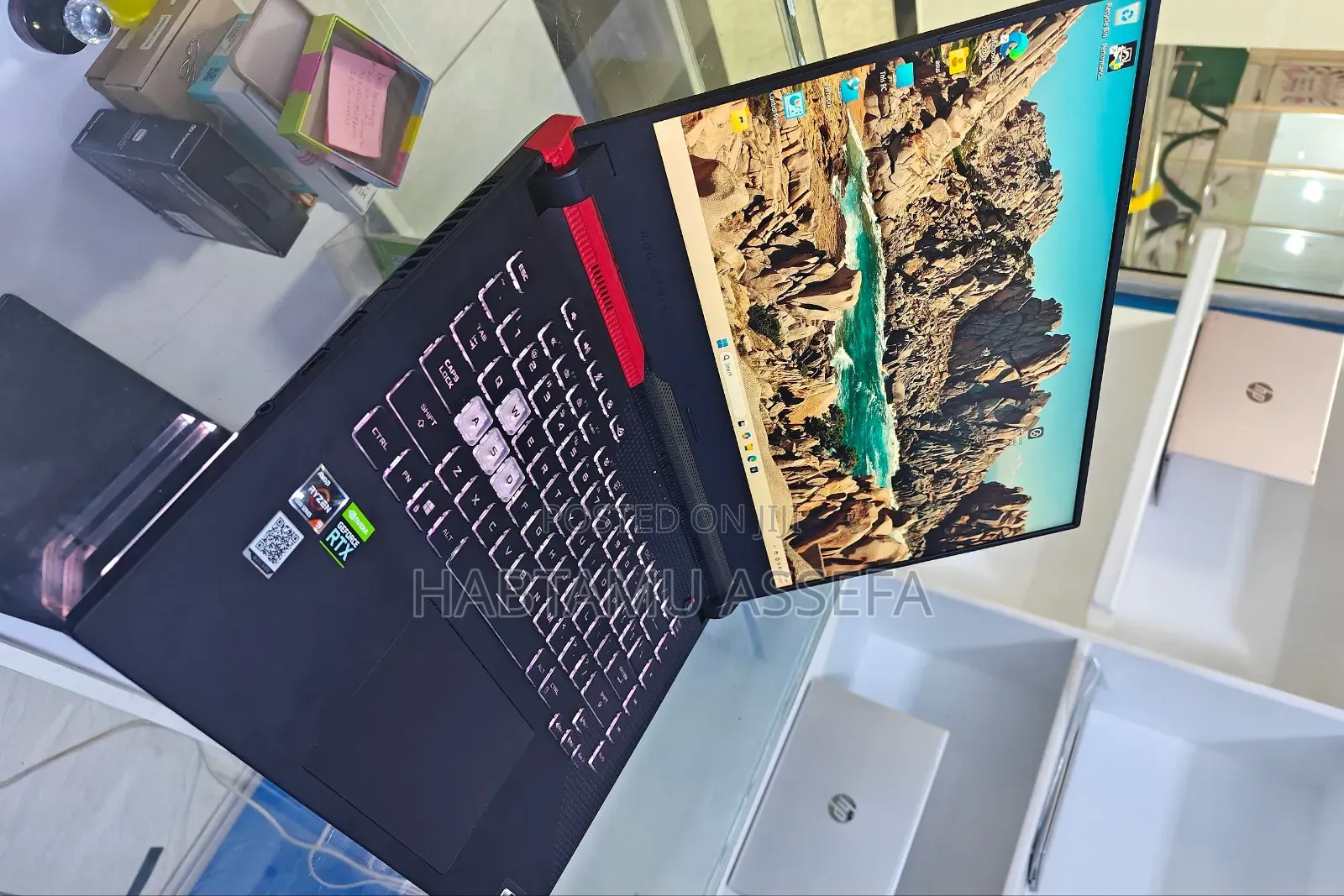 New Laptop Asus ROG Strix G15 16GB AMD Ryzen 9 SSD 1T