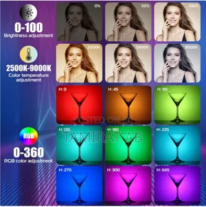 Ls-188 RGB Hand Stick Lamp Rechargeable