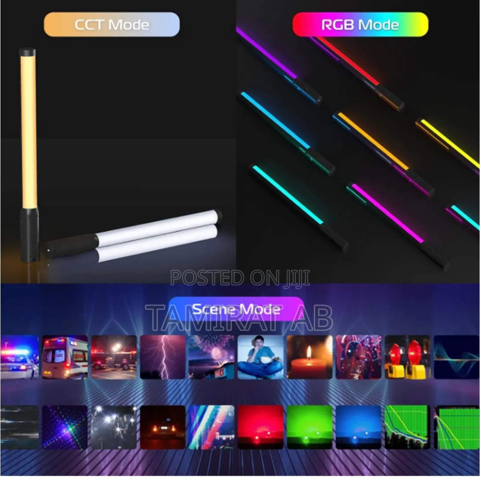 Ls-188 RGB Hand Stick Lamp Rechargeable