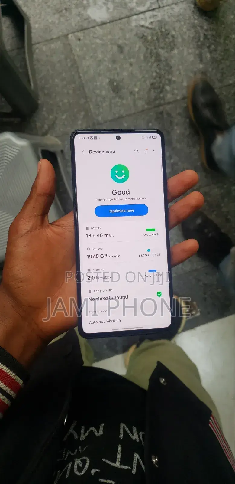 Samsung Galaxy F55 256 GB Black