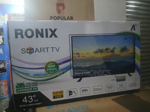 Photo - Ronix 43" Smart Tv – 2025 Android 14, Ultra Clear Display