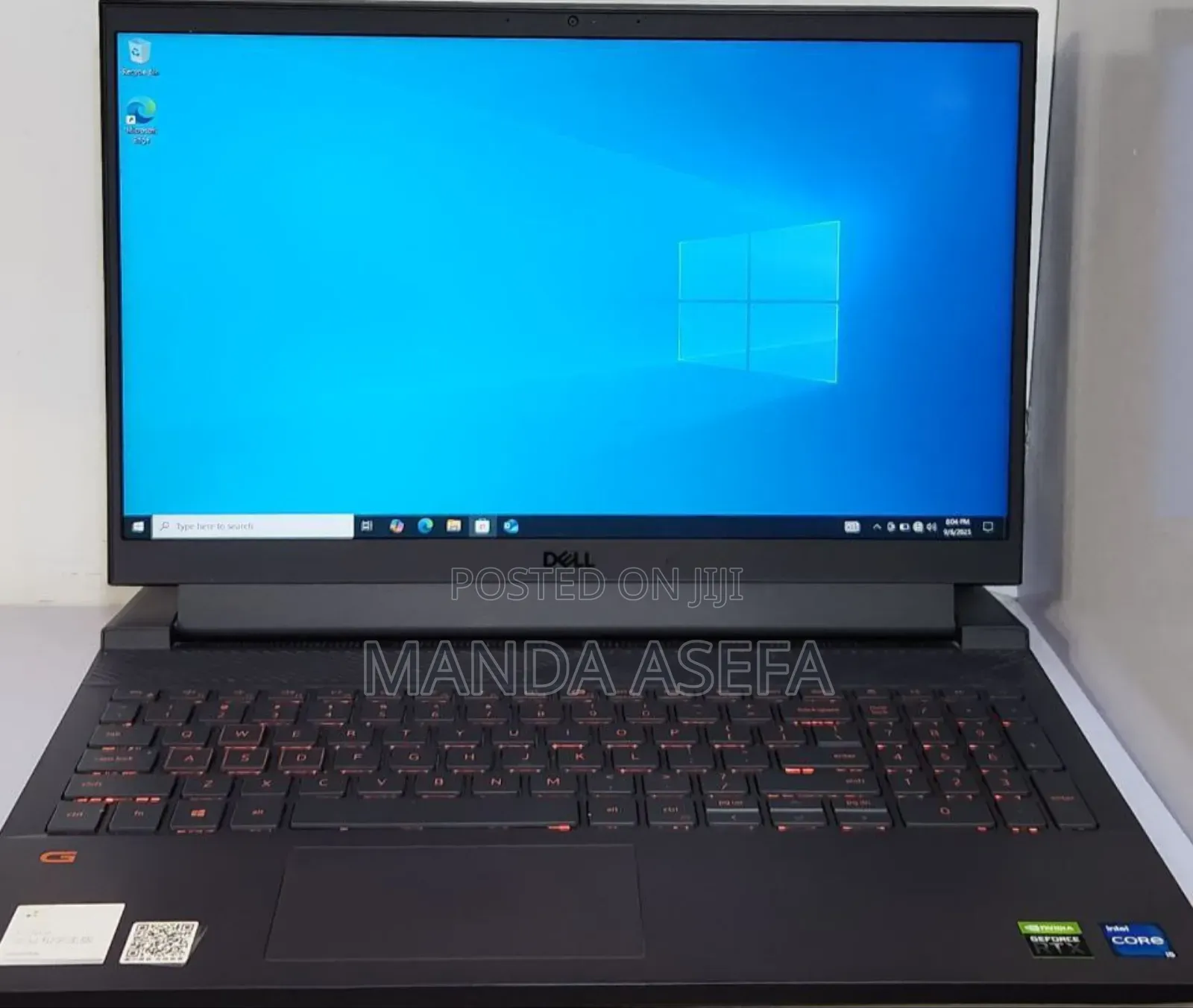 New Laptop Dell G15 5511 16GB Intel Core I7 SSD 512GB