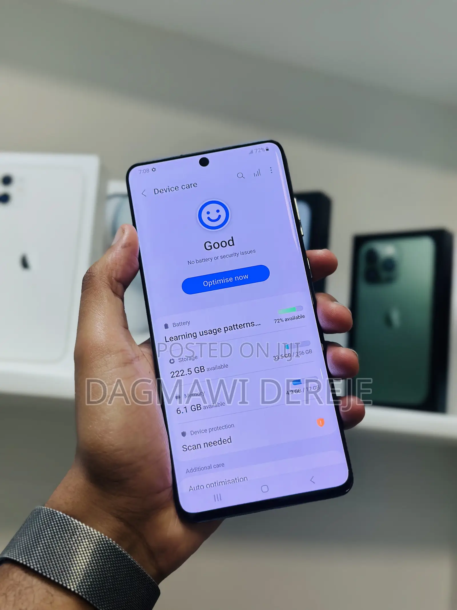 New Samsung Galaxy S20+ 5G 256 GB Black