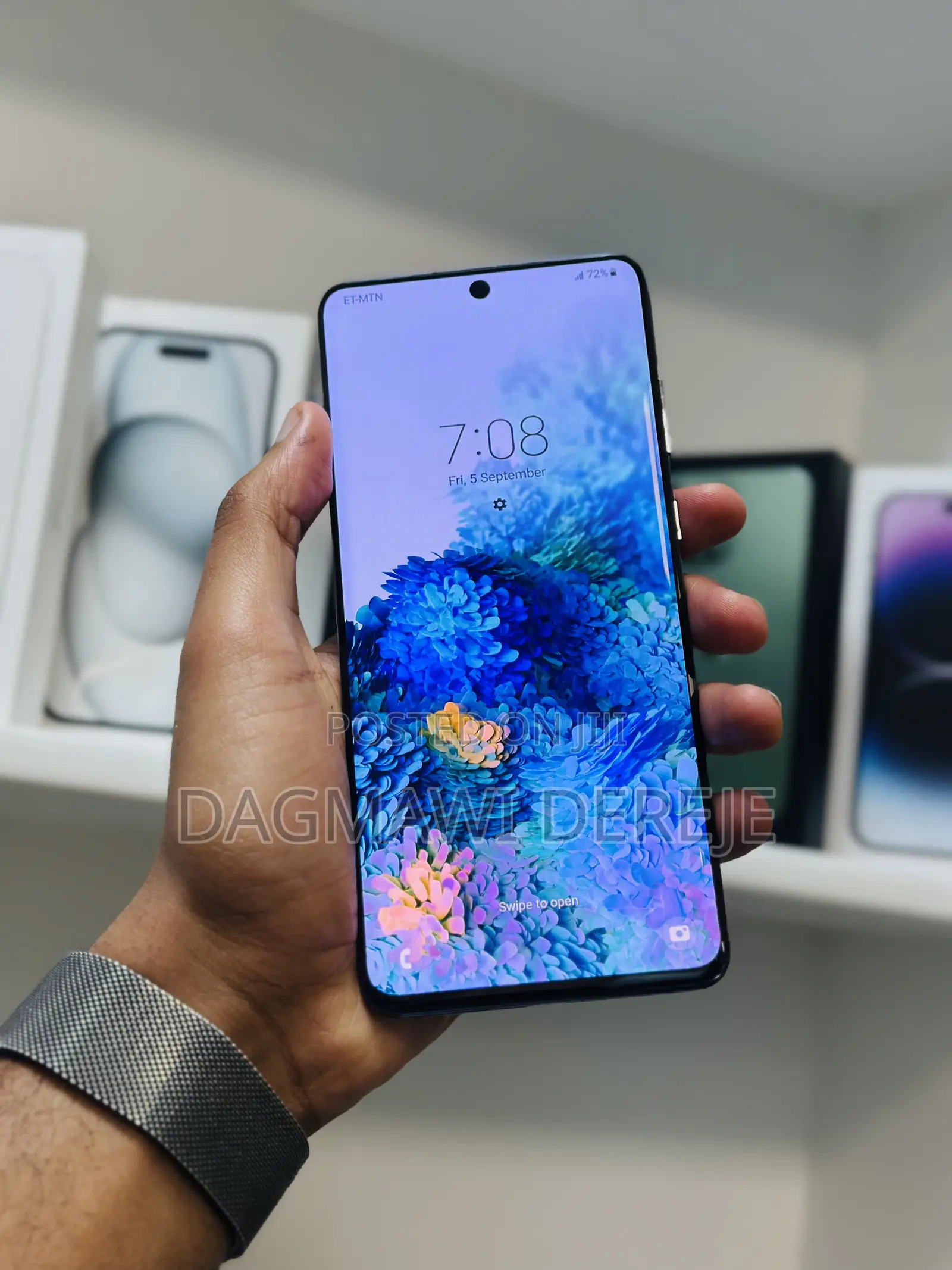 New Samsung Galaxy S20+ 5G 256 GB Black