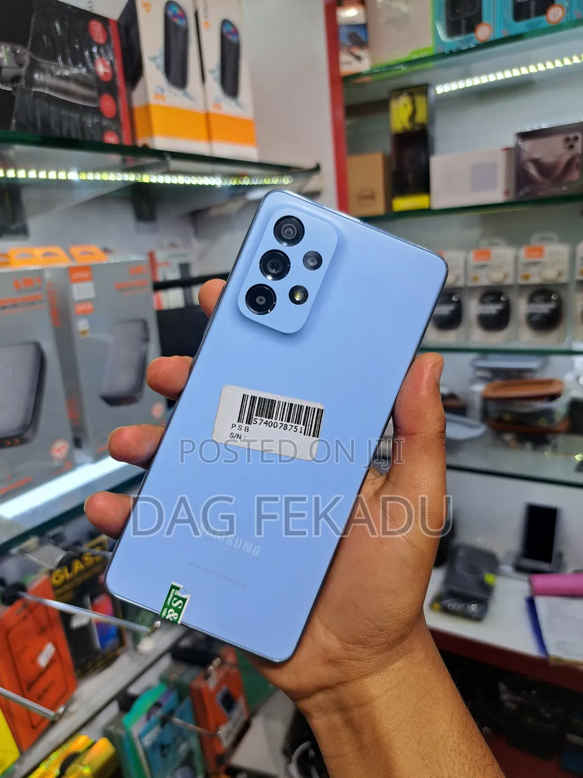 New Samsung Galaxy A53 5G 128 GB Blue