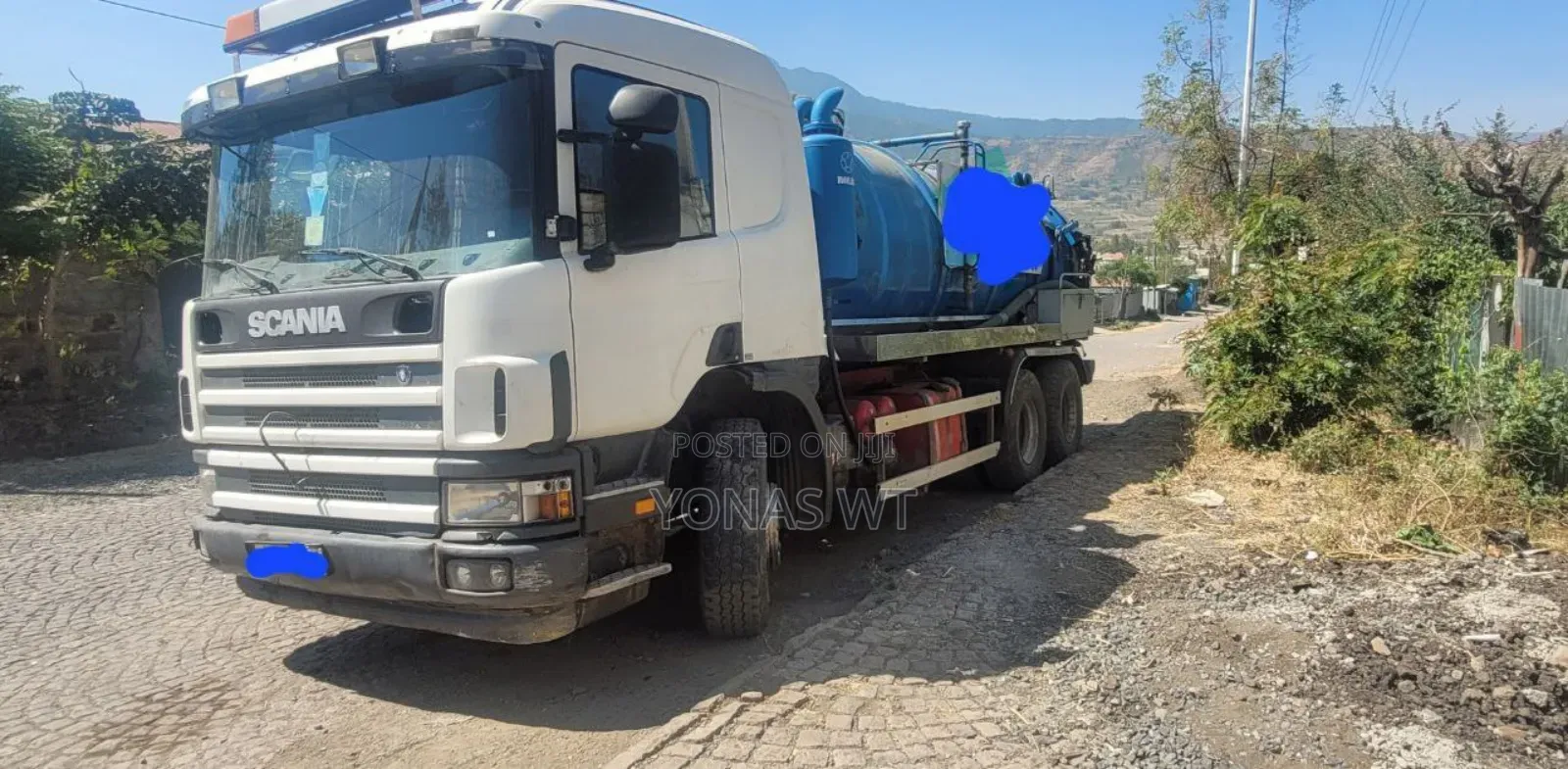 Scania የሽንት ቤት መጣጭ