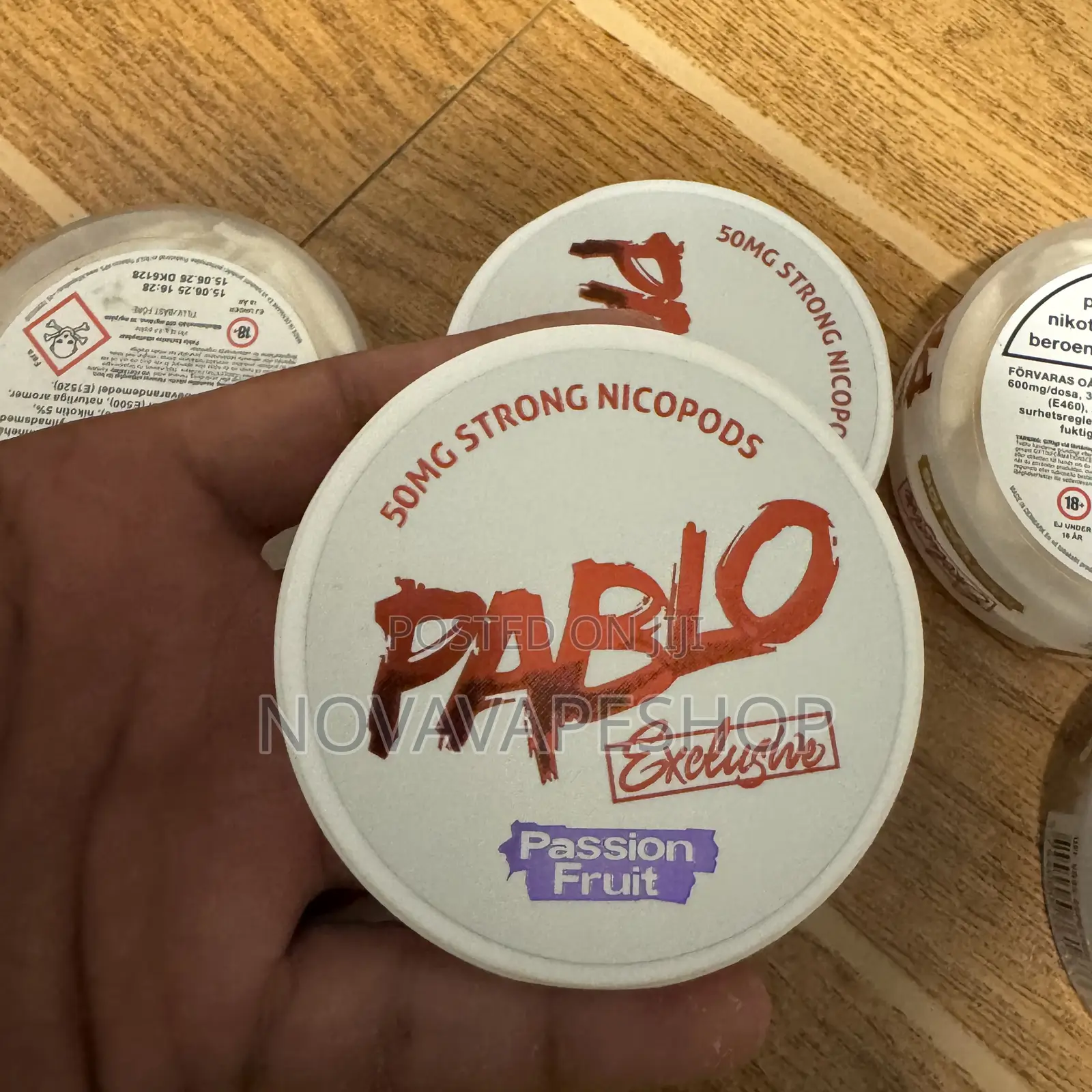Pablo Nicotine Pouches All Flavors