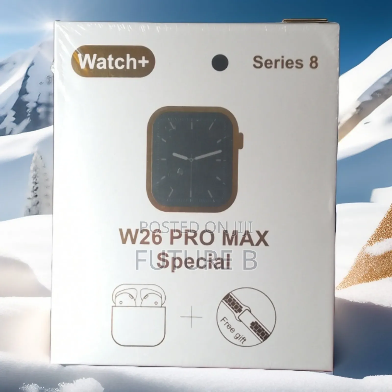 Brand New W26 Pro Max Smart Watch: Your Personal Assistant on the Go.