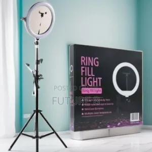 Photo - 10" Led Ring Light: Adjust to Your Mood.