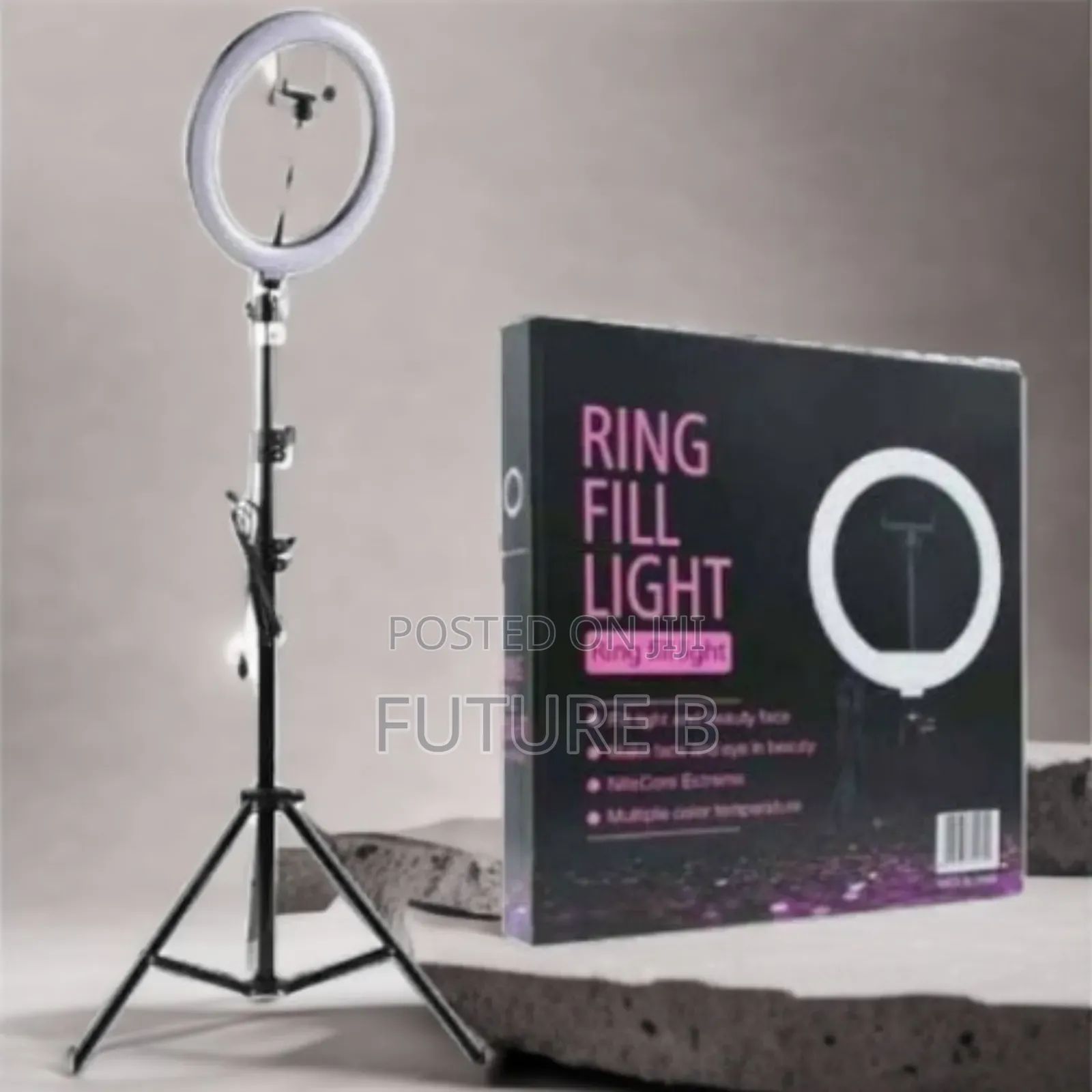 10" Led Ring Light: Compact and Portable.