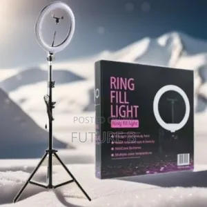 Photo - 10" Led Ring Light: Enhanced Photography.