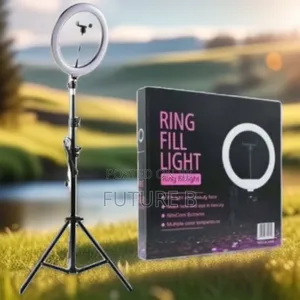 Photo - 10" Led Ring Light: Social Media Ready.