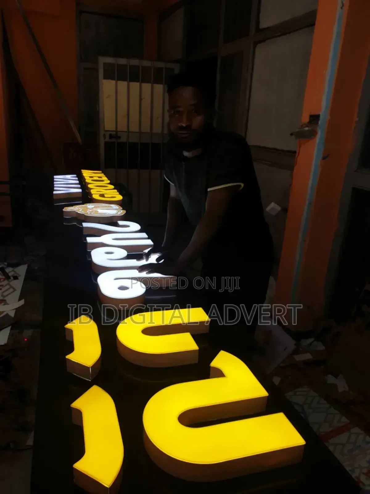 Light Box And Any Digital Advert