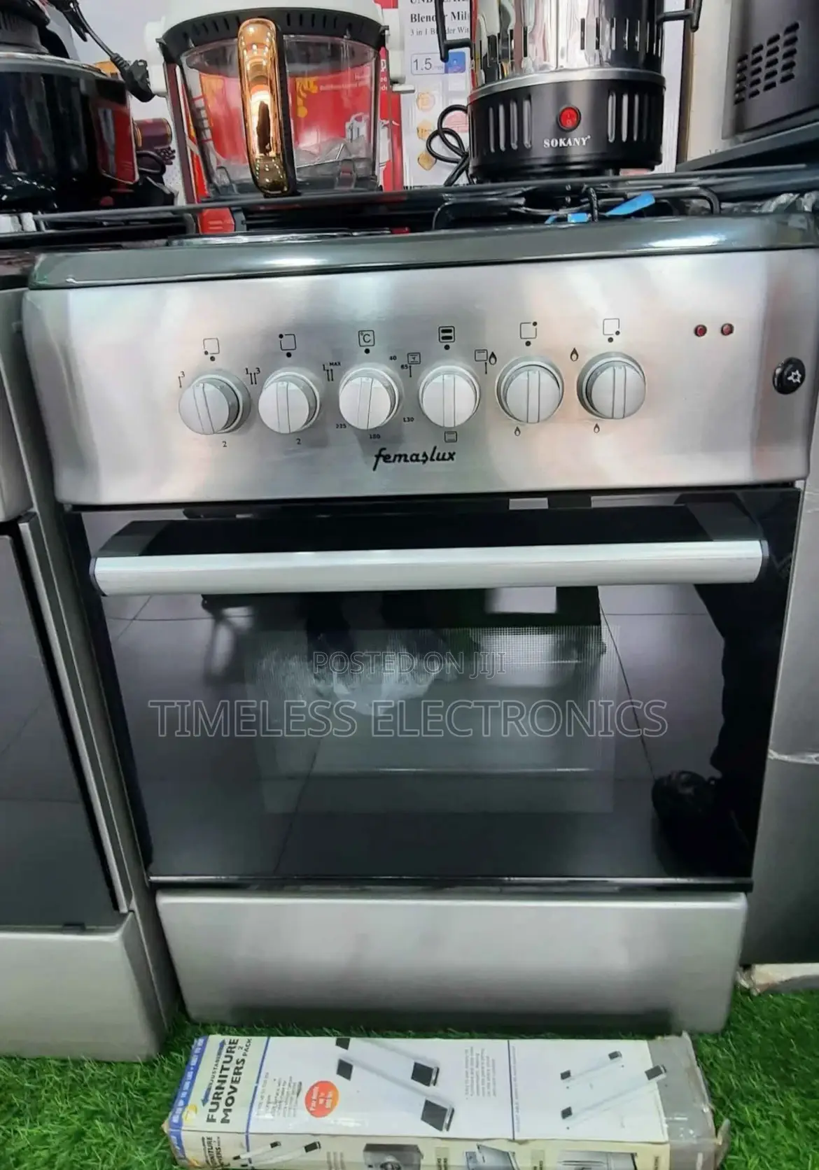 Femaslux 60×60 Freestanding Oven – Spacious Powerful