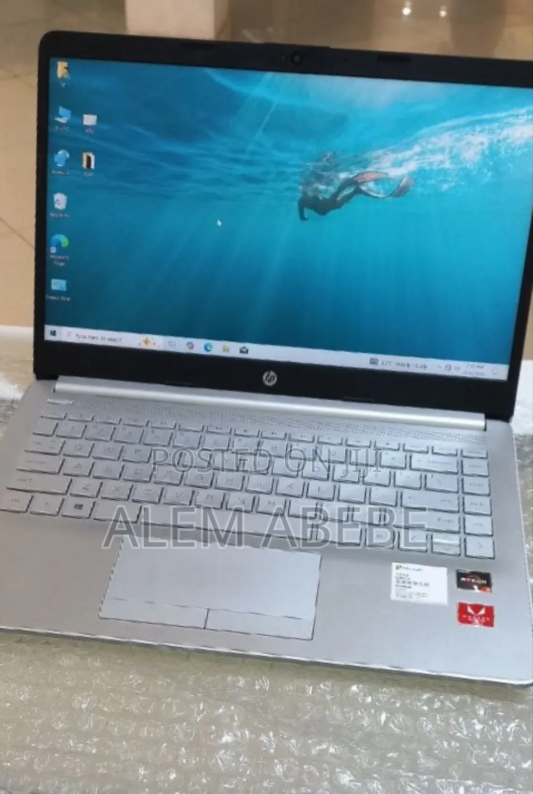 New Laptop HP Stream Notebook 8GB AMD Ryzen 3 SSD 512GB