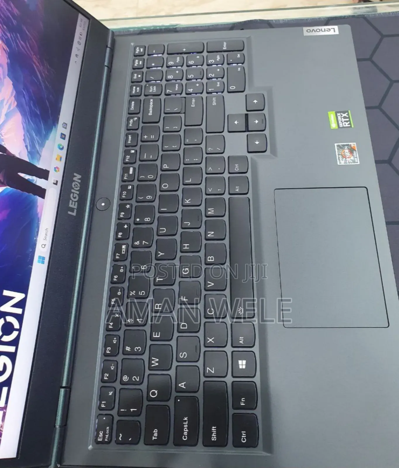 New Laptop Lenovo Legion 5 8GB AMD Ryzen 7 SSD 128GB