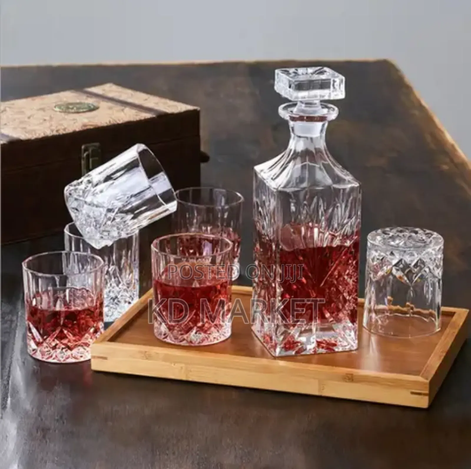 7 Set Whiskey Decanter
