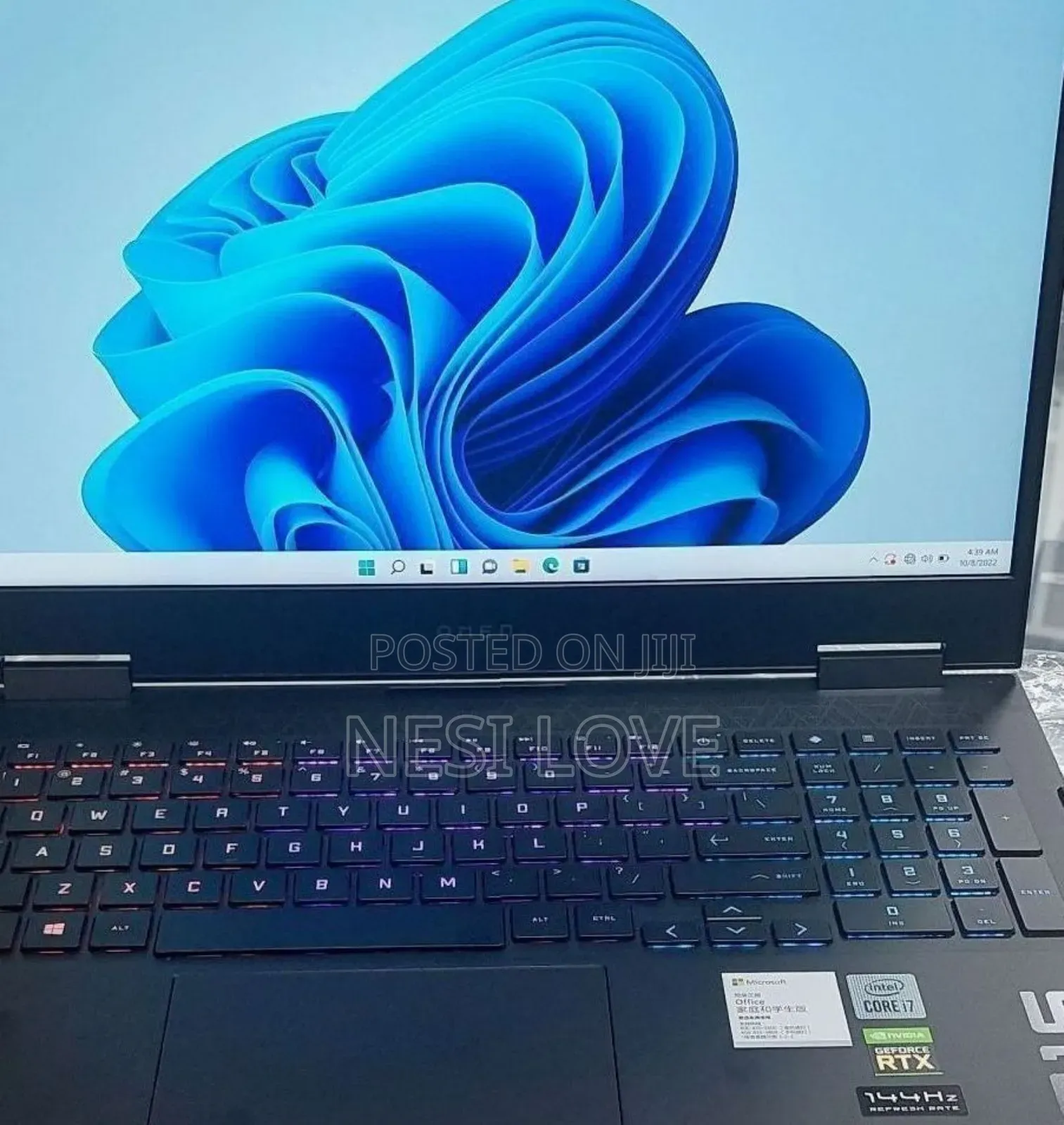 New Laptop HP Omen 15 16GB Intel Core I7 SSD 1T