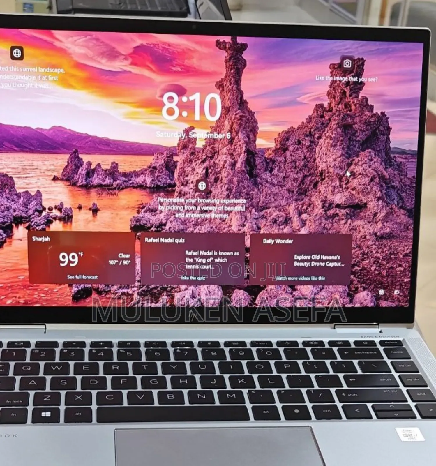 New Laptop HP Spectre 16GB Intel Core I7 SSD 512GB