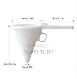 Hand-Held Batter Funnel Chocolate Pancake Cupcake Tools Cookie Mold