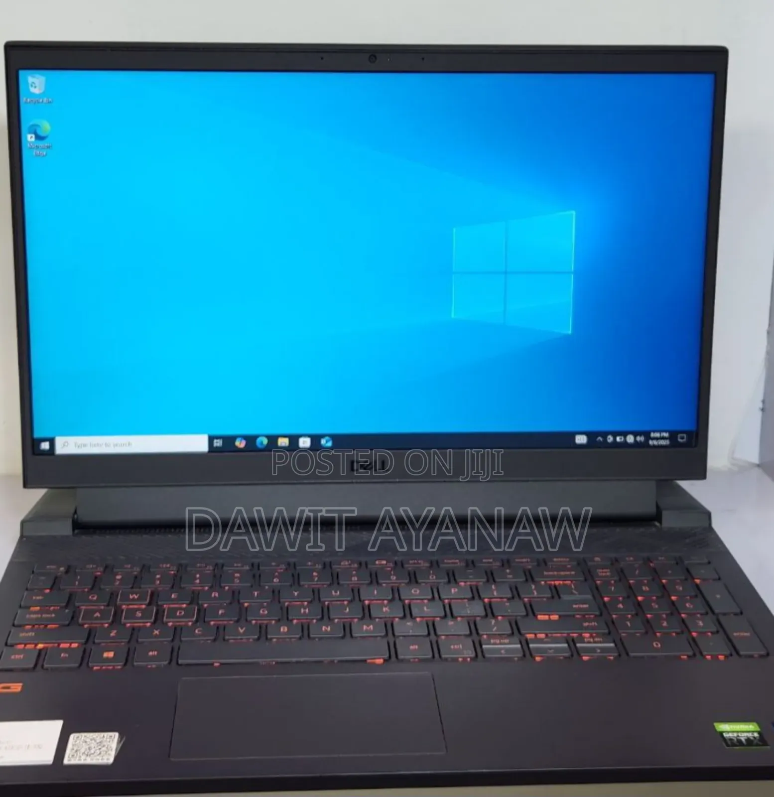 New Laptop Dell G15 5511 16GB Intel Core I7 SSD 512GB