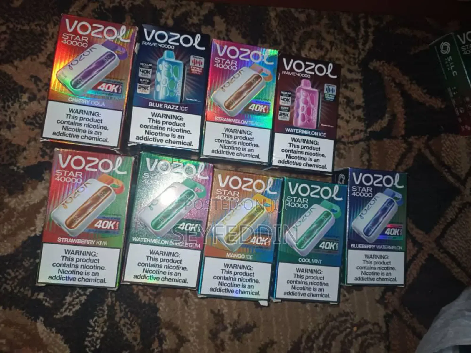 Vozol Vape 40,000 Puff