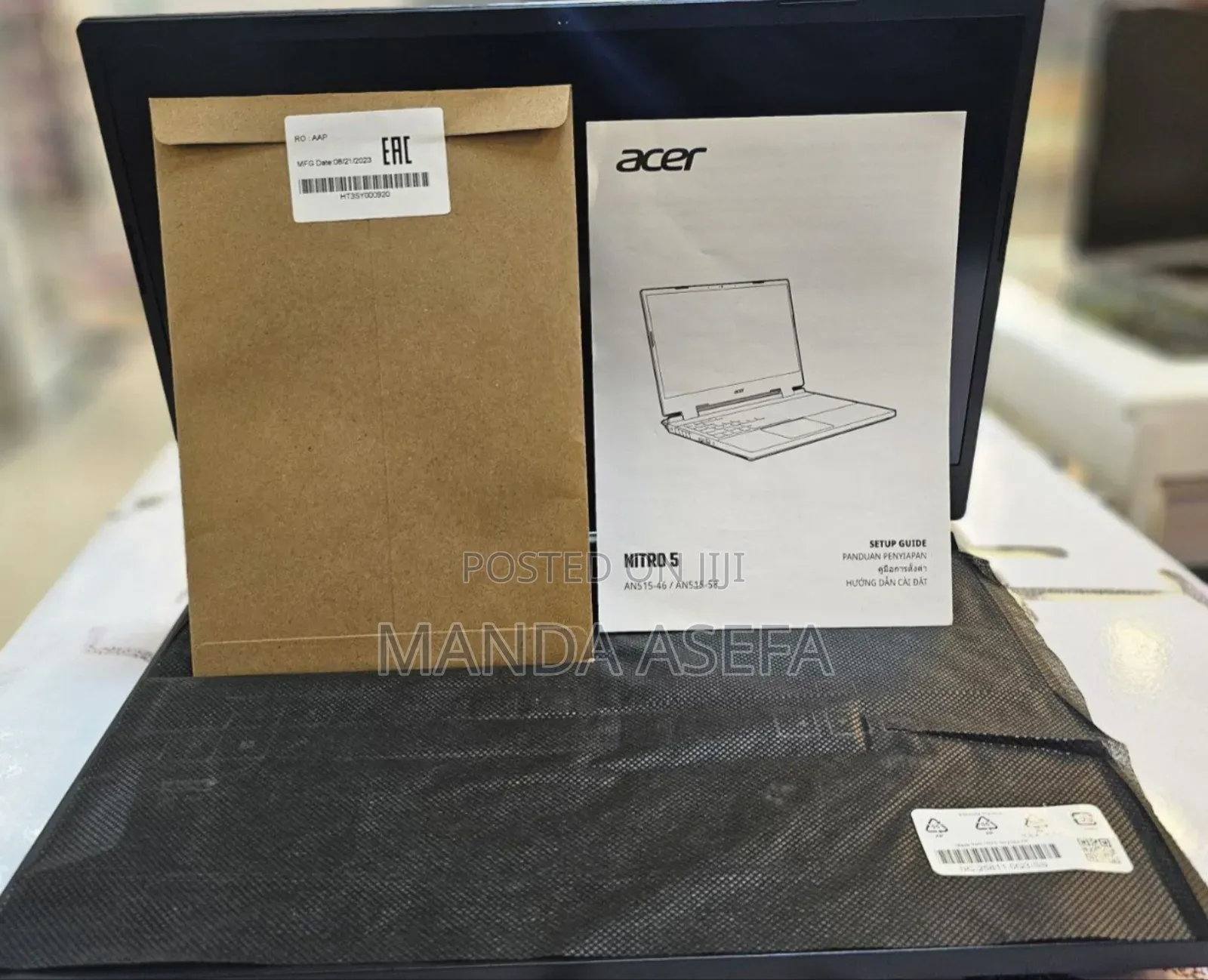 New Laptop Acer Nitro 5 16GB AMD Ryzen 7 SSD 512GB