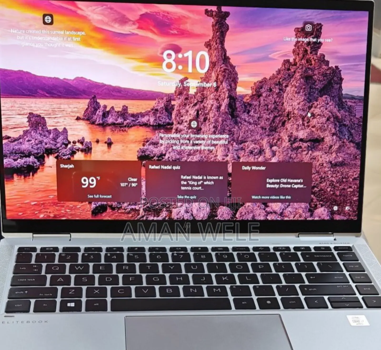 New Laptop HP Spectra 13 16GB Intel Core I7 SSD 512GB