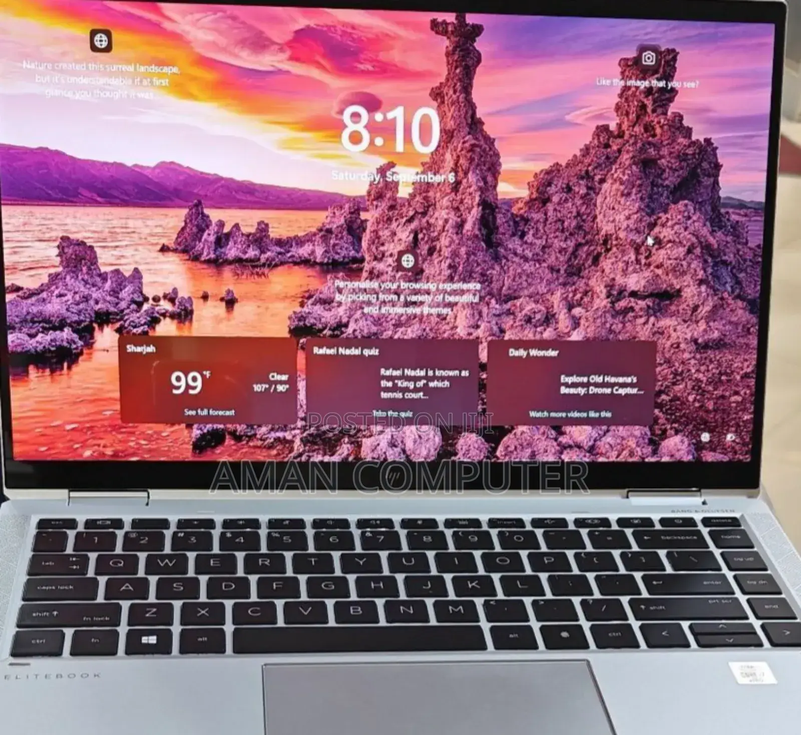 New Laptop HP Spectra 13 16GB Intel Core I7 SSD 512GB