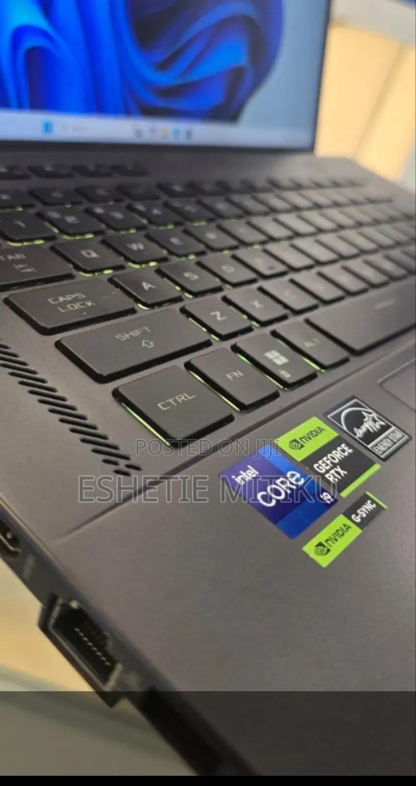 New Laptop Asus ROG Zephyrus G15 16GB Nvidia SSD 1T