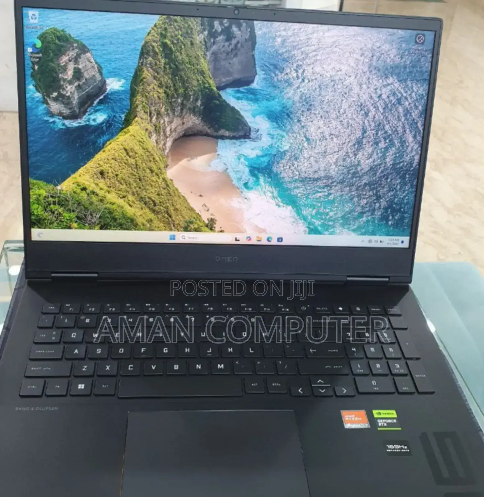 New Laptop HP Omen 16 16GB AMD Ryzen 7 SSD 1T