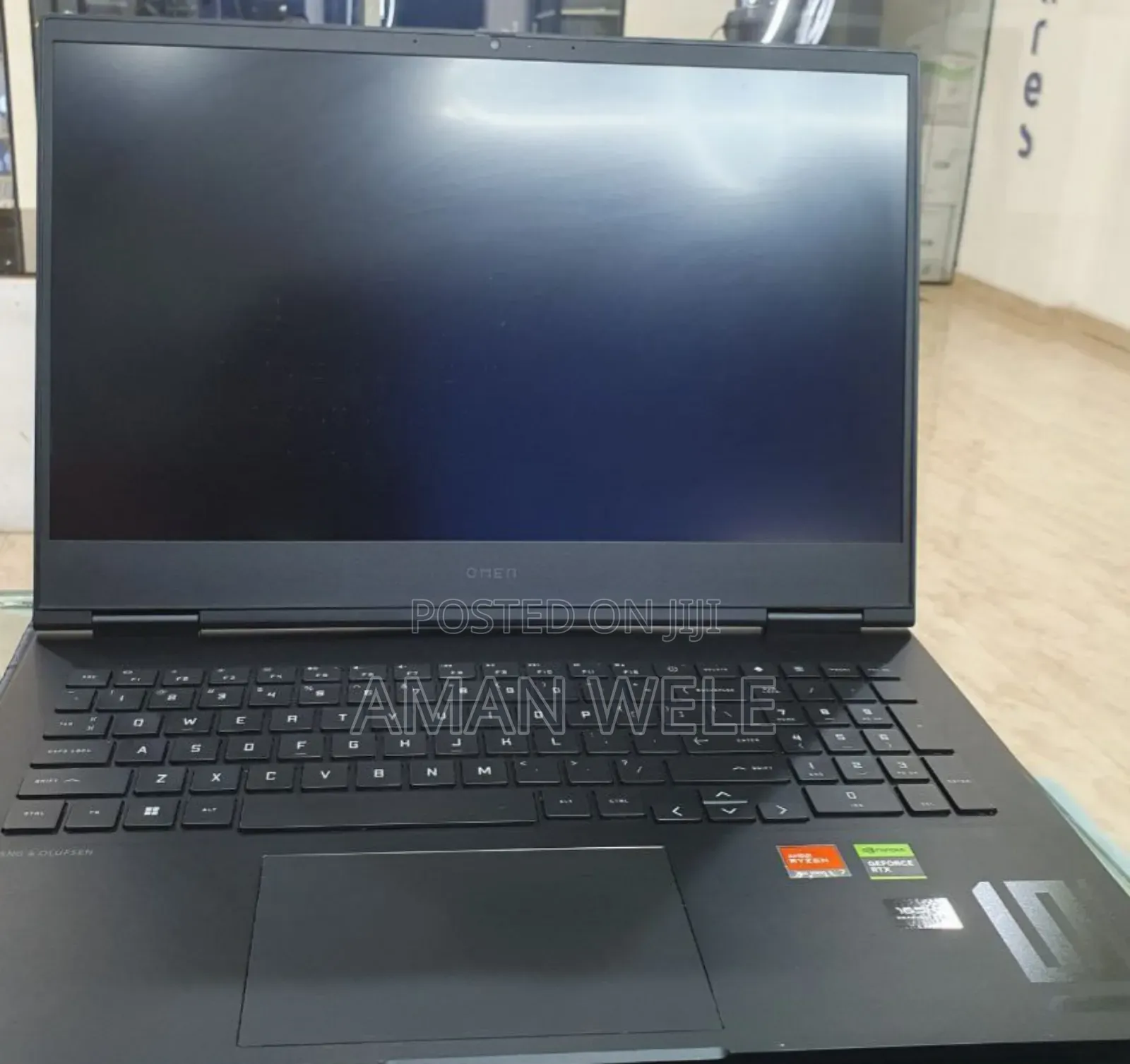 New Laptop HP Omen 16 16GB AMD Ryzen 7 SSD 1T