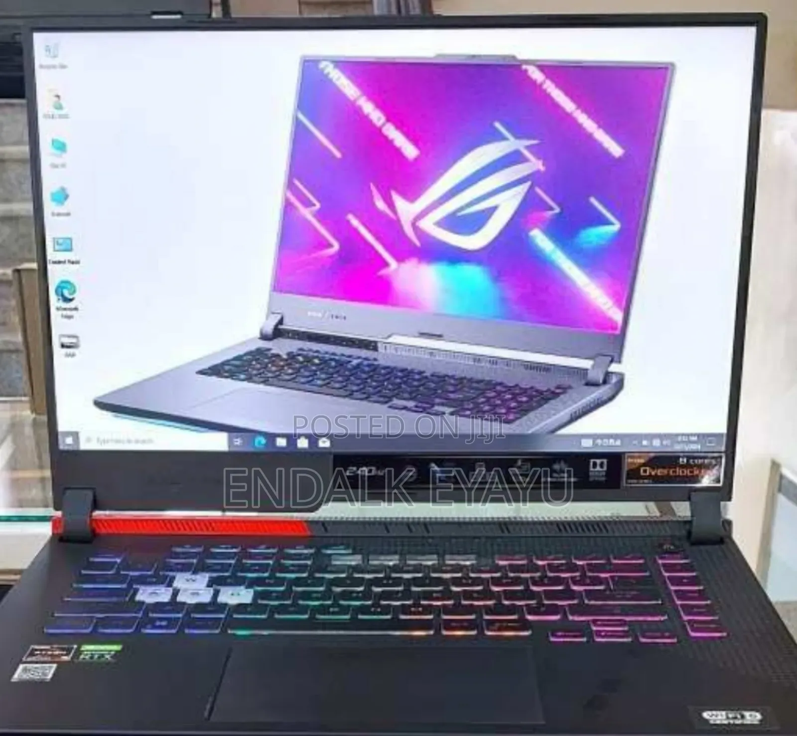 New Laptop Asus ROG Strix G15 16GB AMD Ryzen 9 SSD 512GB