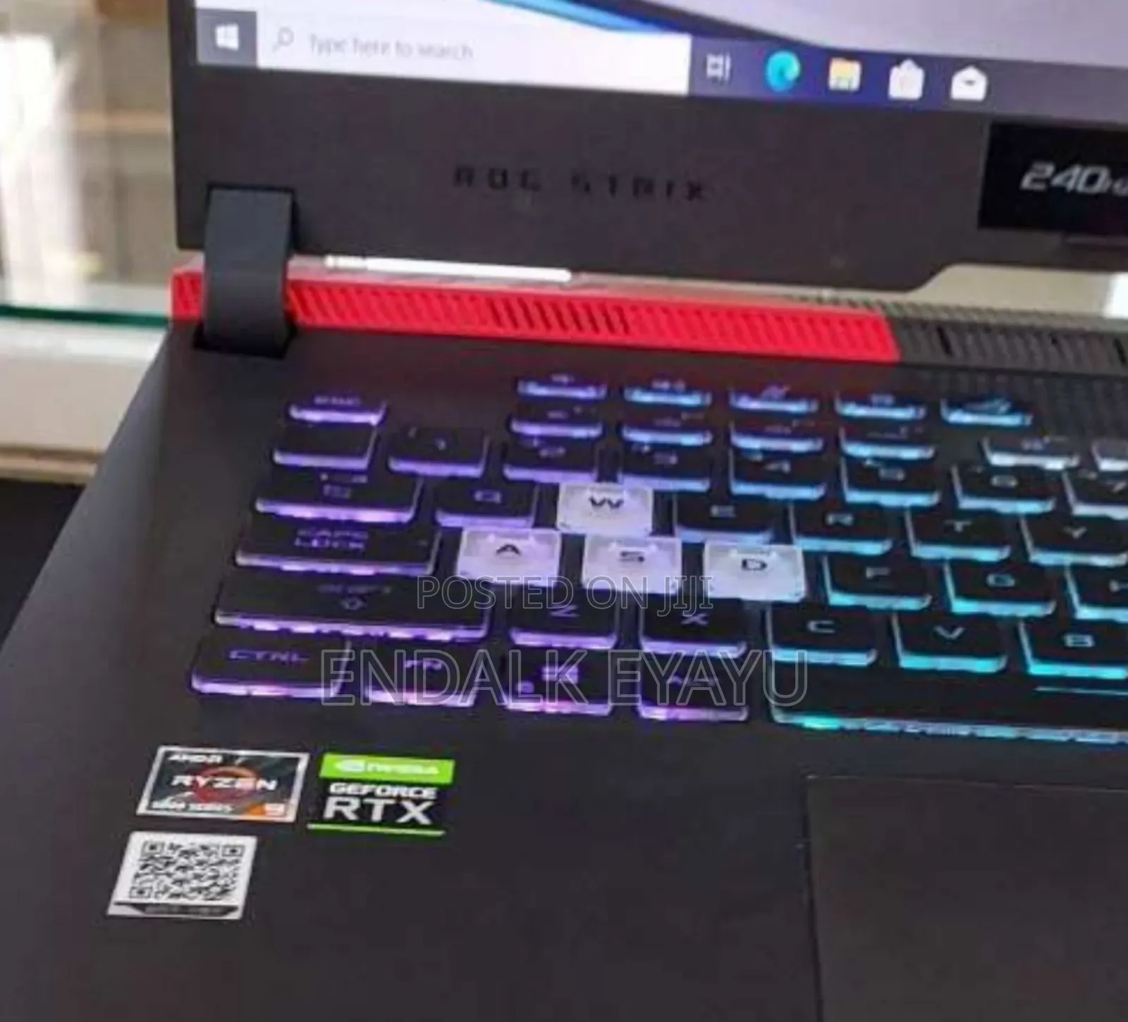 New Laptop Asus ROG Strix G15 16GB AMD Ryzen 9 SSD 512GB