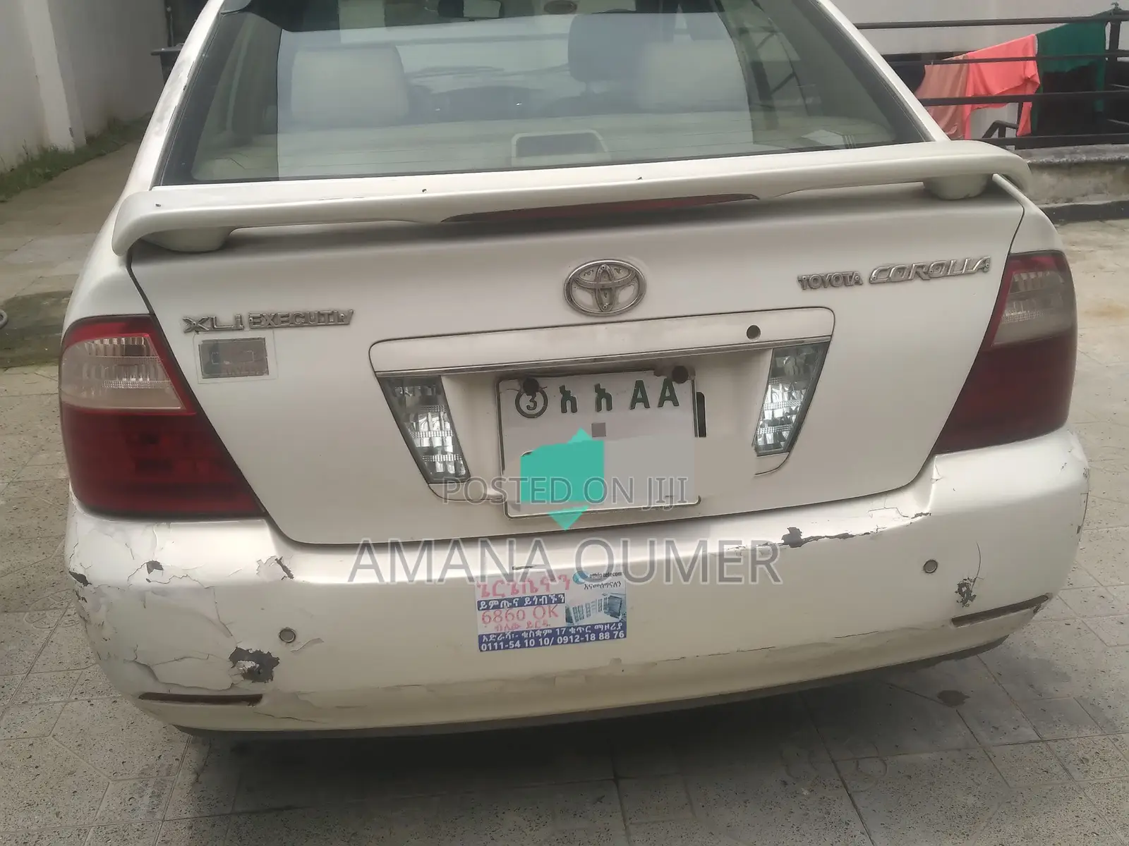 Toyota Corolla 2007 White