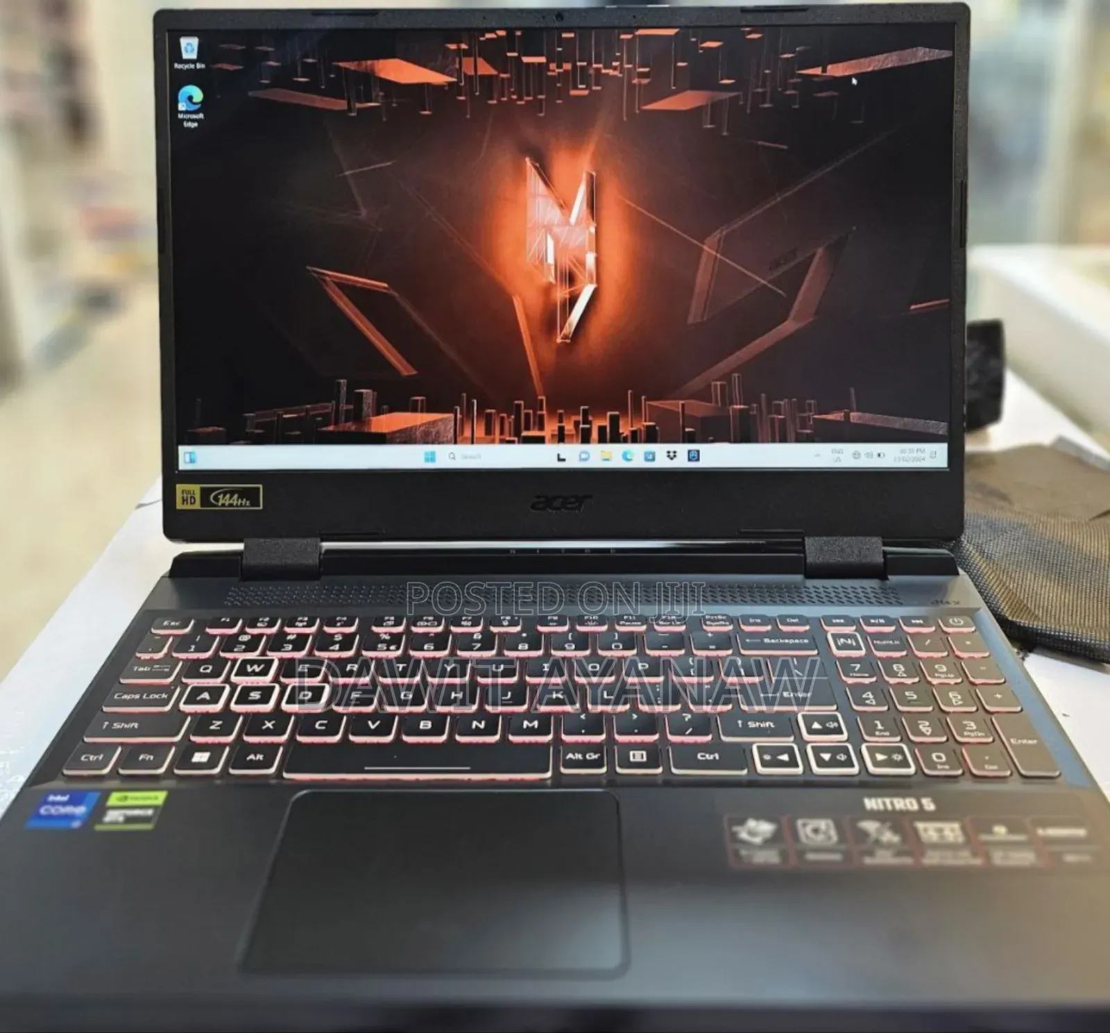 New Laptop Acer Nitro 5 16GB AMD Ryzen 7 SSD 1T