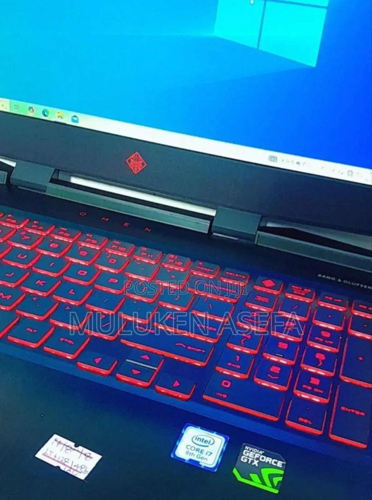 New Laptop HP Omen X 8GB Intel Core I7 SSD 128GB