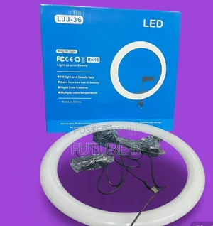 Photo - 14" Led Ring Light: Light Up Your Live Streams.