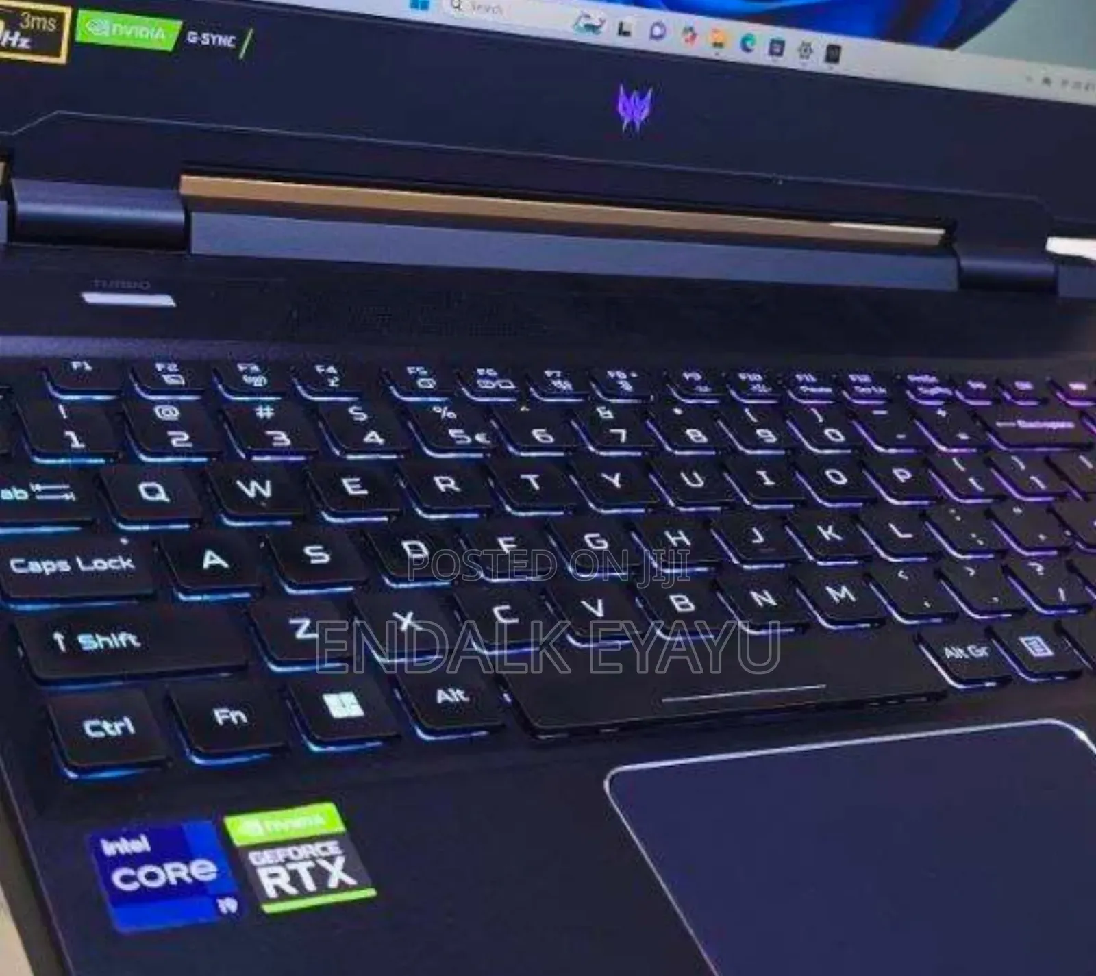 New Laptop Acer Predator 15 16GB Intel Core I9 SSD 512GB