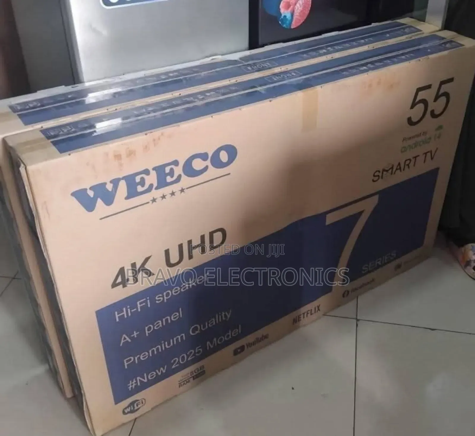 Weeco 55” Android 14 Tv (7 Series) – 2025 New Year Discount
