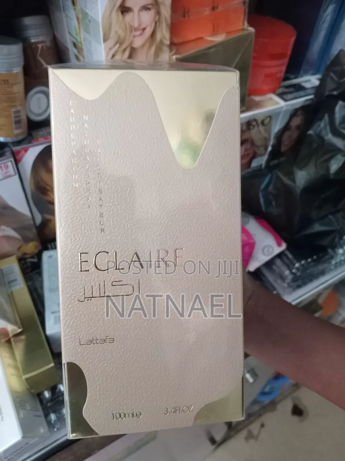 Package Gift New Year Lattafa Eclaire and A58plus Smart Watch