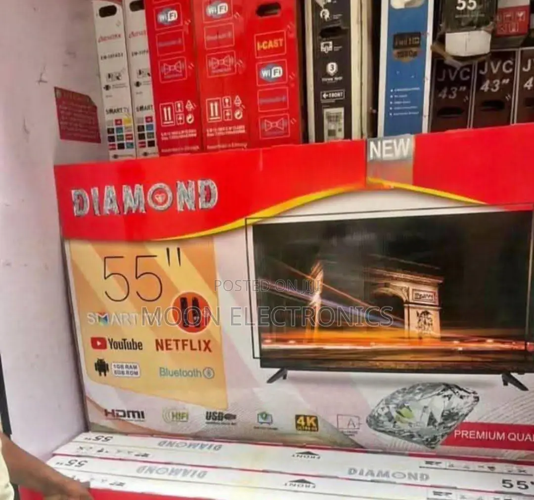 Dimond 55” Tv – Big Screen, Crystal Clear