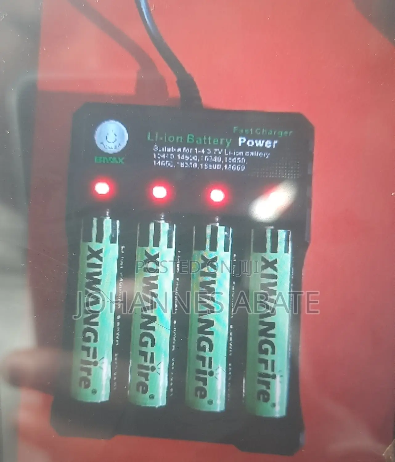 4 Slot Battery Charger